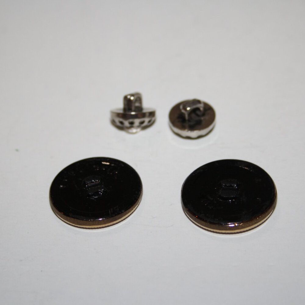 ✨ Vintage Button Sets · Gold & Silver Rhinestone - Picture 2 of 6